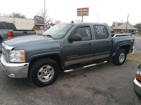 2012 Chevrolet Silverado 1500 for sale at RICK'S AUTO SALES in Logansport IN