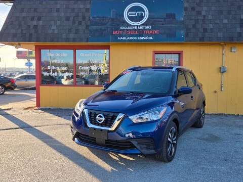 2020 Nissan Kicks for sale at Exclusive Motors in Omaha NE