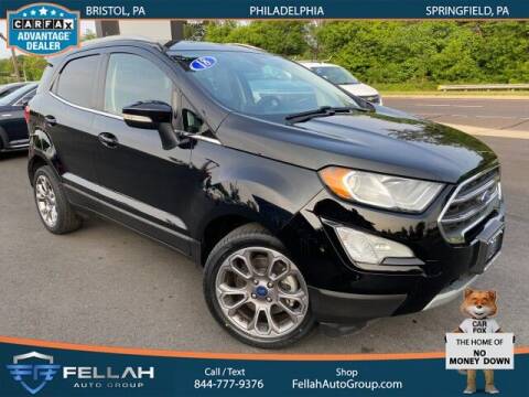 2018 Ford EcoSport for sale at Fellah Auto Group in Philadelphia PA