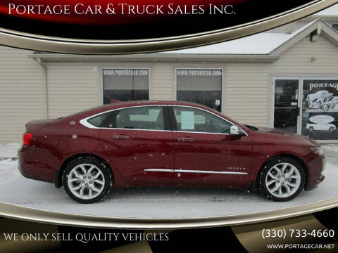 2016 Chevrolet Impala for sale at Portage Car & Truck Sales Inc. in Akron OH