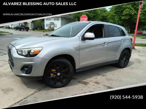 2014 Mitsubishi Outlander Sport for sale at ALVAREZ BLESSING AUTO SALES LLC in Green Bay WI