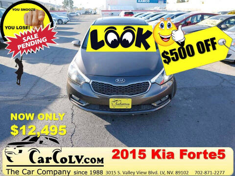 2015 Kia Forte5 for sale at The Car Company in Las Vegas NV