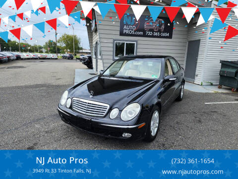 2003 Mercedes-Benz E-Class for sale at NJ Auto Pros in Tinton Falls NJ