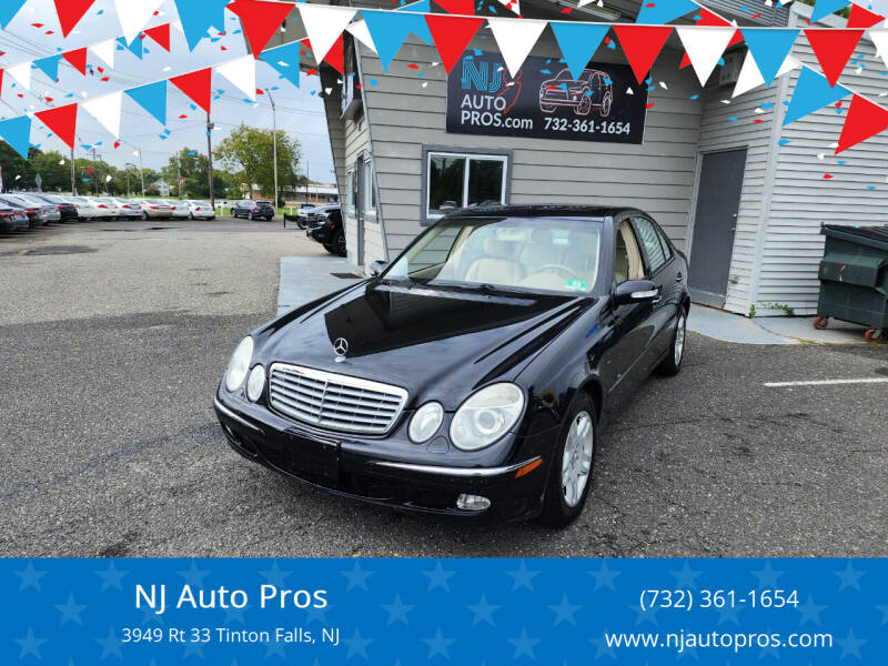 2003 Mercedes-Benz E-Class for sale at NJ Auto Pros in Tinton Falls NJ
