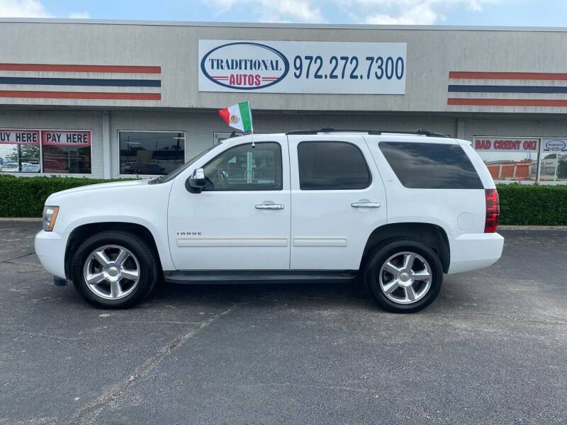 2010 Chevrolet Tahoe for sale at Traditional Autos in Dallas TX
