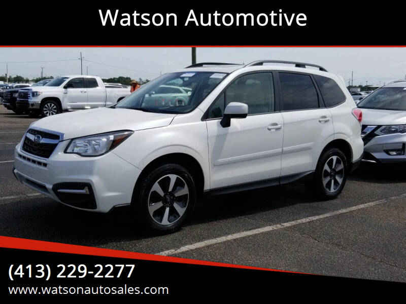 2017 Subaru Forester for sale at Watson Automotive in Sheffield MA