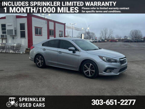 2018 Subaru Legacy for sale at Sprinkler Used Cars in Longmont CO