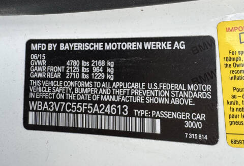 2015 BMW 4 Series 428i