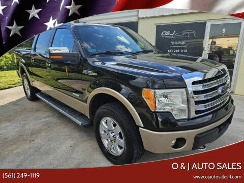 2013 Ford F-150 for sale at O & J Auto Sales in Royal Palm Beach FL