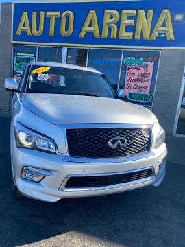 2017 Infiniti QX80 for sale at Auto Arena in Fairfield OH