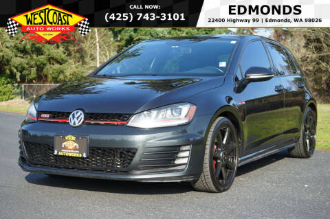 2017 Volkswagen Golf GTI for sale at West Coast AutoWorks -Edmonds in Edmonds WA
