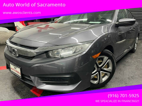 2017 Honda Civic for sale at Auto World of Sacramento - Elder Creek location in Sacramento CA