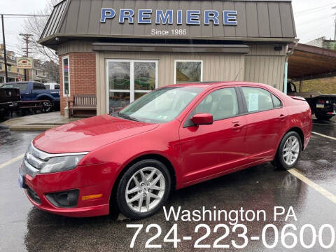 2010 Ford Fusion for sale at Premiere Auto Sales in Washington PA