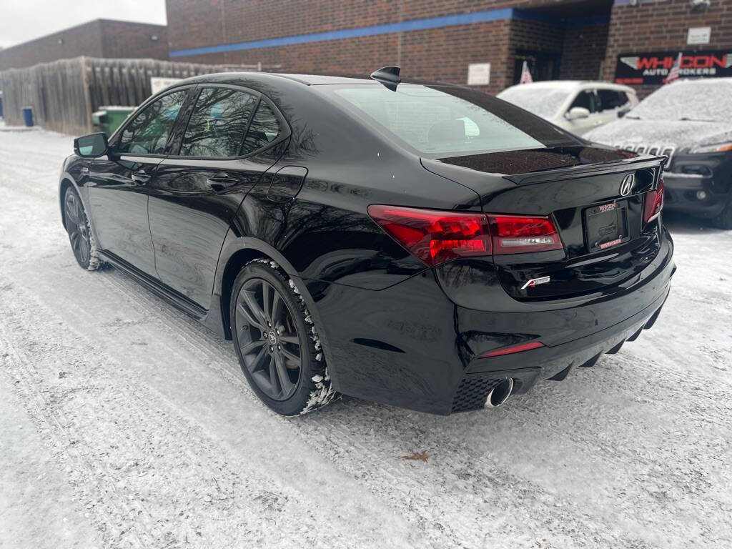 2018 Acura TLX for sale at Whi-Con Auto Brokers in Shakopee, MN