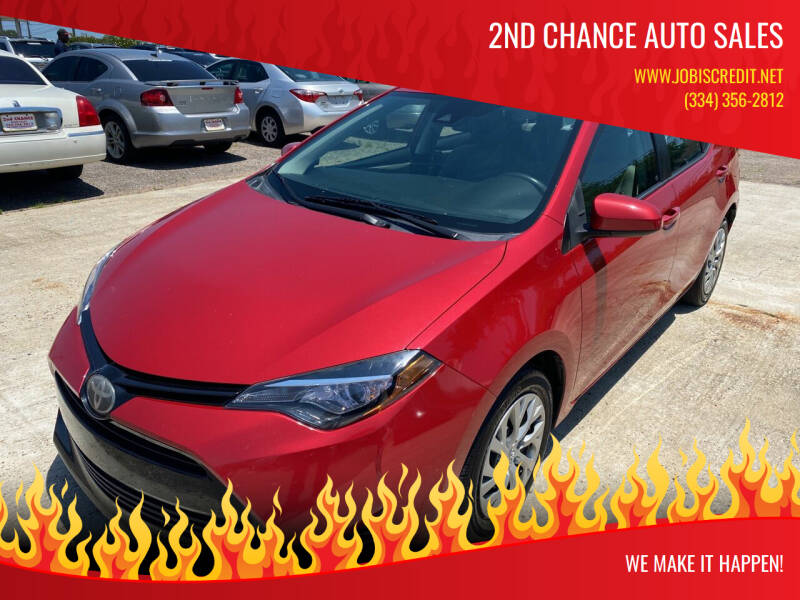 2017 Toyota Corolla for sale at 2nd Chance Auto Sales in Montgomery AL