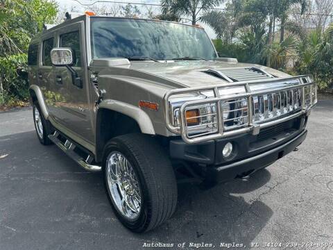 2004 HUMMER H2 for sale at Autohaus of Naples in Naples FL
