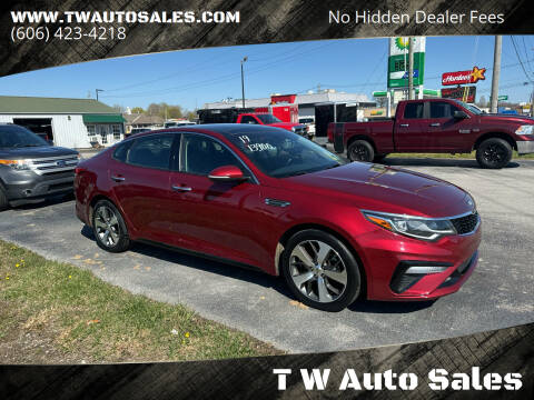 2019 Kia Optima for sale at T W Auto Sales in Science Hill KY