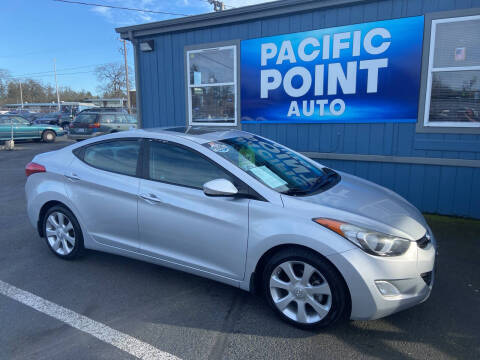 2013 Hyundai Elantra for sale at Pacific Point Auto Sales in Lakewood WA