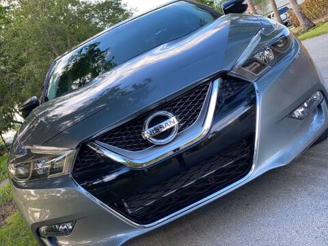 2017 Nissan Maxima for sale at HIGH PERFORMANCE MOTORS in Hollywood FL