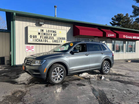 2020 Volkswagen Tiguan for sale at GRESTY AUTO SALES in Loves Park IL