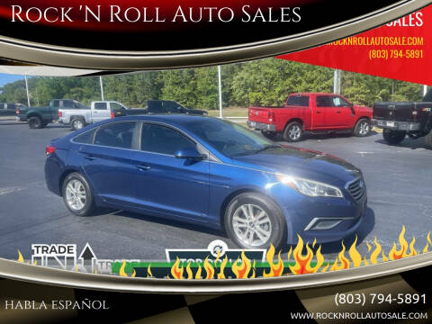 2017 Hyundai Sonata for sale at Rock 'N Roll Auto Sales in West Columbia SC