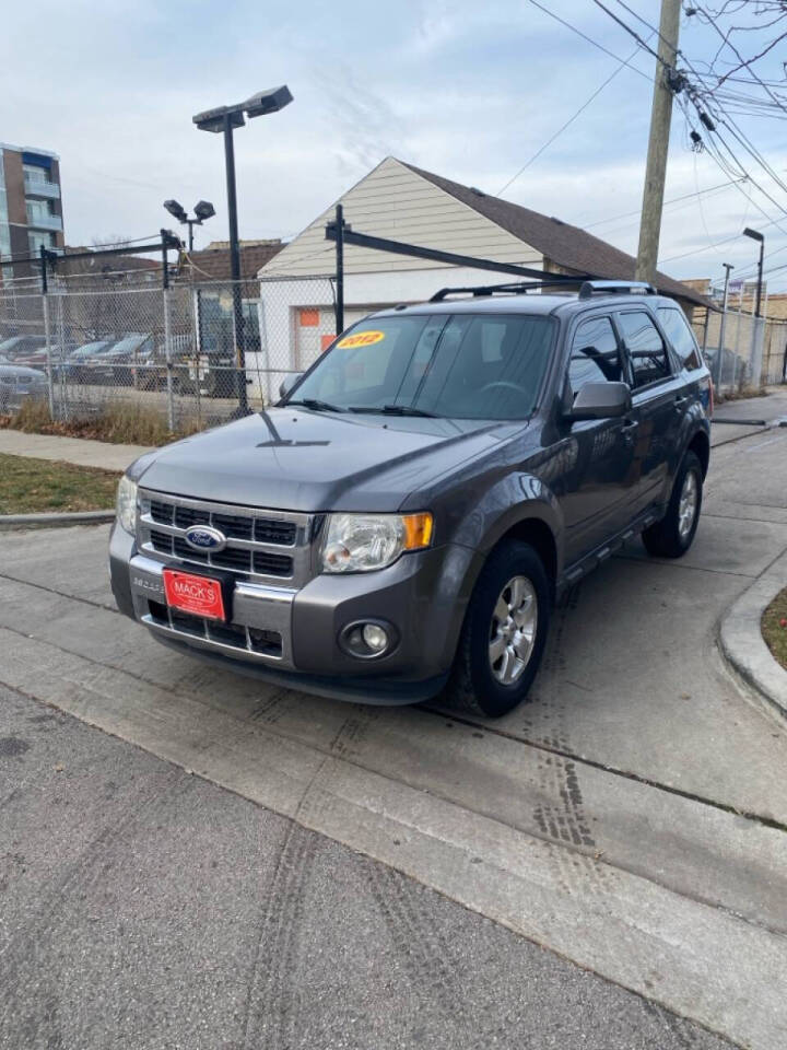 2012 Ford Escape for sale at Macks Motor Sales in Chicago, IL