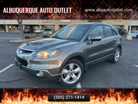 2008 Acura RDX for sale at ALBUQUERQUE AUTO OUTLET in Albuquerque NM