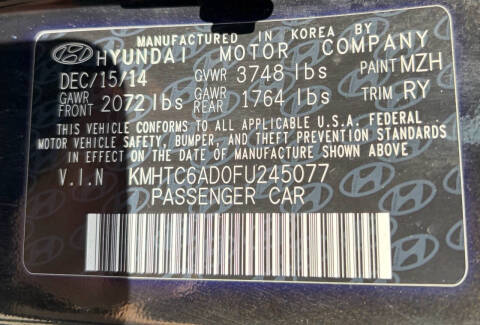 2015 Hyundai Veloster