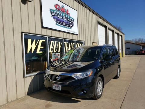2012 Nissan Quest for sale at C&L Auto Sales in Vermillion SD