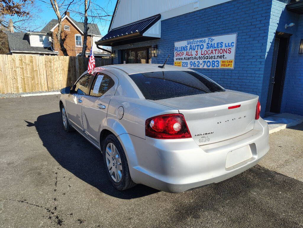 2012 Dodge Avenger for sale at Michael Johnson @ Allens Auto Sales Hopkinsville in Hopkinsville, KY