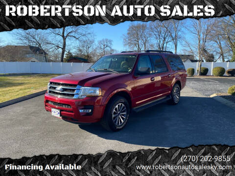 2015 Ford Expedition EL for sale at ROBERTSON AUTO SALES in Bowling Green KY