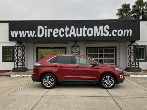 2016 Ford Edge for sale at Direct Auto in D'Iberville MS