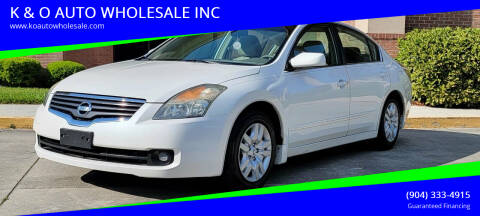 2009 Nissan Altima for sale at K & O AUTO WHOLESALE INC in Jacksonville FL