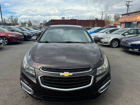 2015 Chevrolet Cruze for sale at SANAA AUTO SALES LLC in Englewood CO