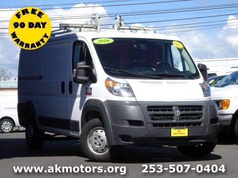 2016 RAM ProMaster Cargo for sale at AK Motors in Tacoma WA