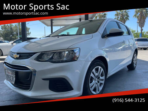 2017 Chevrolet Sonic for sale at Motor Sports Sac in Sacramento CA