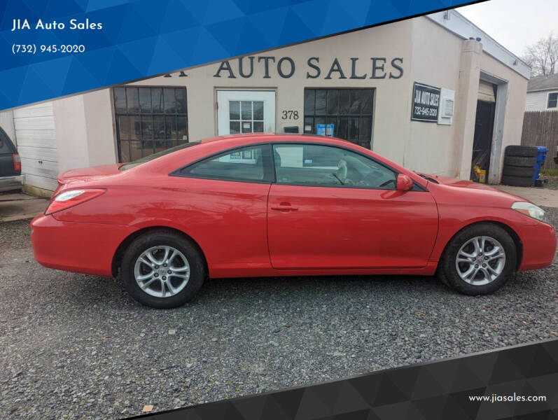 2007 Toyota Camry Solara for sale at JIA Auto Sales in Port Monmouth NJ