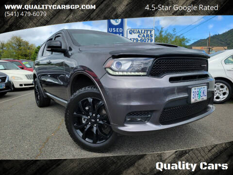 2019 Dodge Durango for sale at Quality Cars in Grants Pass OR