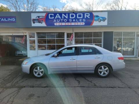 2005 Honda Accord for sale at CANDOR INC in Toms River NJ