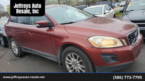 2010 Volvo XC60 for sale at Jeffreys Auto Resale, Inc in Clinton Township MI