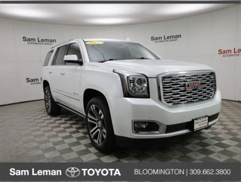2019 GMC Yukon for sale at Sam Leman Toyota Bloomington in Bloomington IL