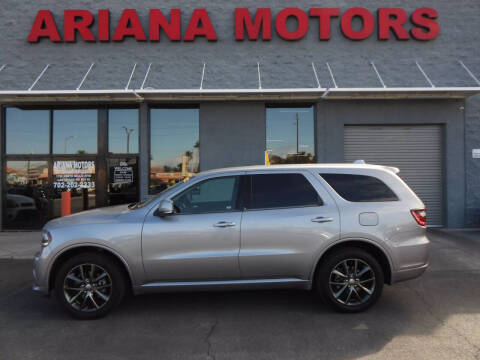 2018 Dodge Durango for sale at Ariana Motors LLC- Boulder highway in Las Vegas NV