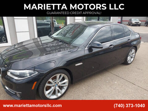 2014 BMW 5 Series for sale at MARIETTA MOTORS LLC in Marietta OH
