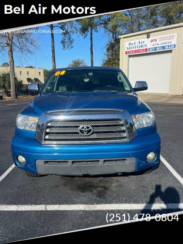 2008 Toyota Tundra for sale at Bel Air Motors in Mobile AL