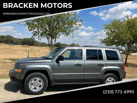 2013 Jeep Patriot for sale at BRACKEN MOTORS in San Antonio TX