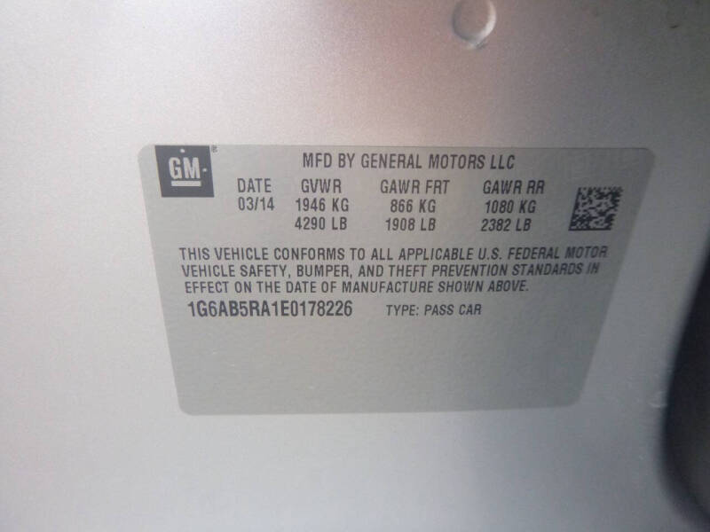 2014 Cadillac ATS 2.5L Luxury