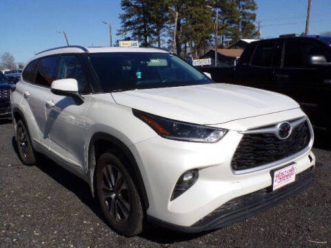 2021 Toyota Highlander for sale at Select Cars Of Thornburg in Fredericksburg VA