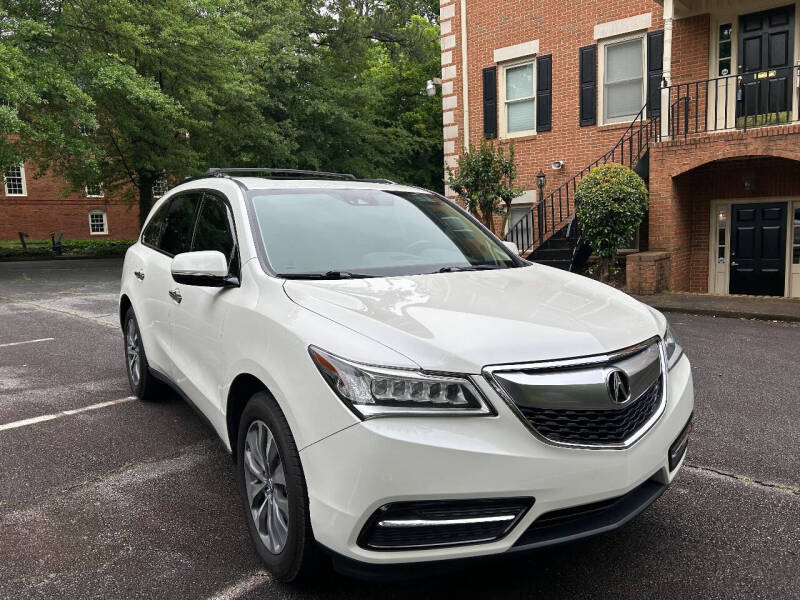 2016 Acura MDX for sale at Britt Auto Sales in Roswell GA