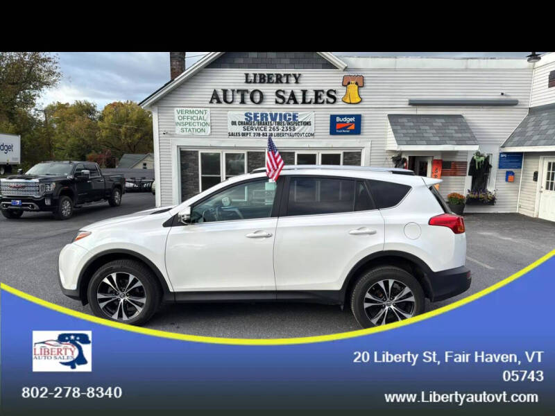 2015 Toyota RAV4 for sale at Liberty Auto Sales Inc. in Fair Haven VT