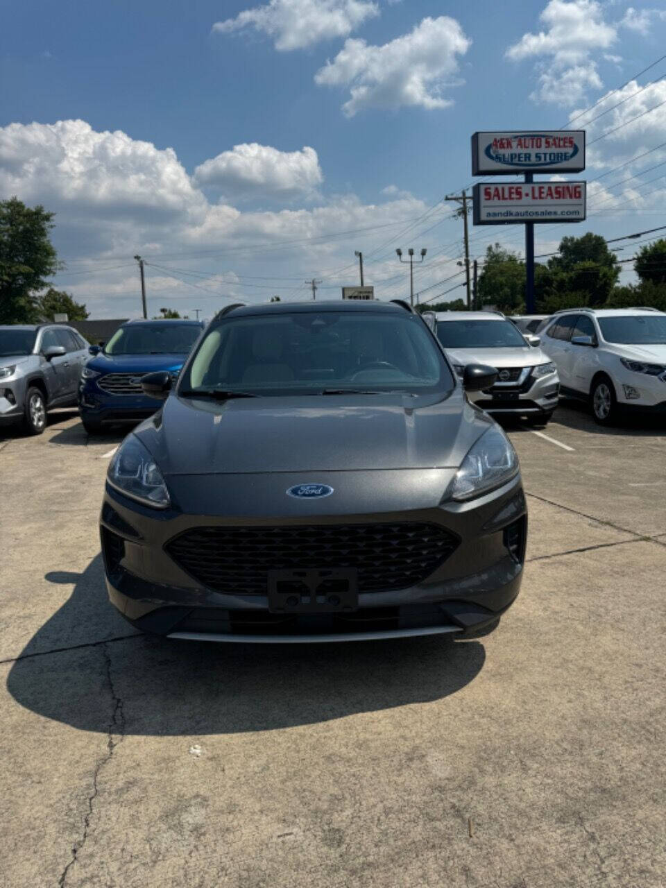 2020 Ford Escape Hybrid for sale at A & K Auto Sales and Leasing in Mauldin, SC